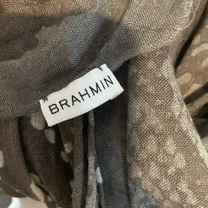 Gray toned Brahmin Scarf